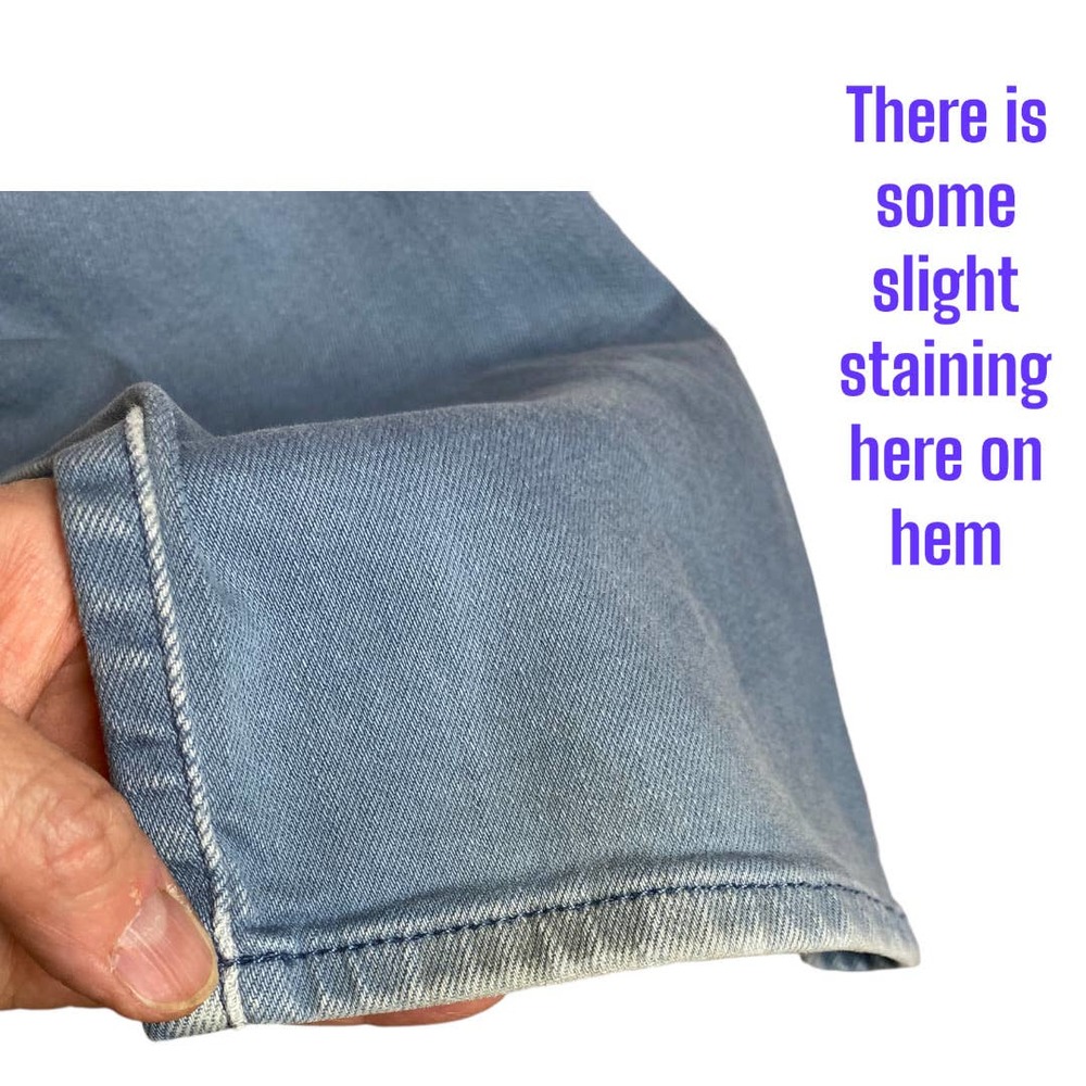 7 For All Mankind Luxe performance Slimmy jeans in French Blue Size Mens 30x32 - Picture 7 of 9